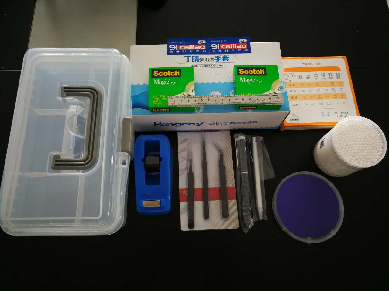 機械剝離工具套裝（旗艦版）-含進口硅片和真空干燥箱