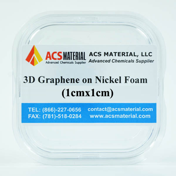 三維石墨烯泡沫（1*1厘米）-三維獨立石墨烯泡沫 3D 