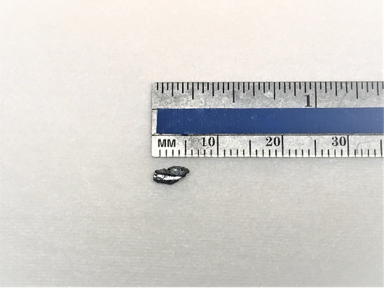 Sb2S3 硫化銻晶體 (Antimony sulfide)